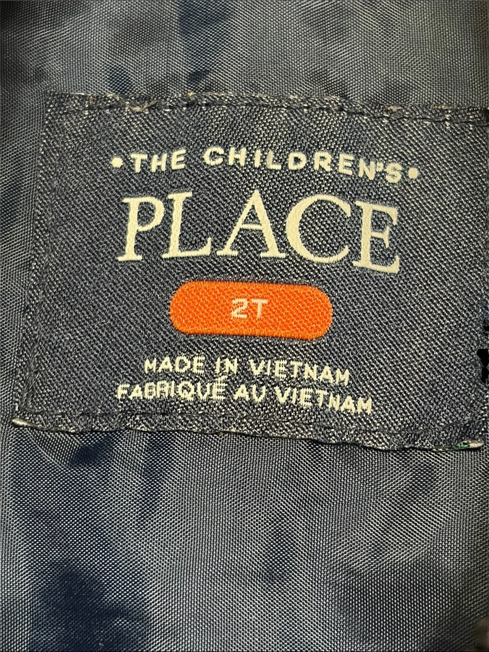 The Children’s Place Navy PreOwned Toddler PufferJacket Excellent Size 2T